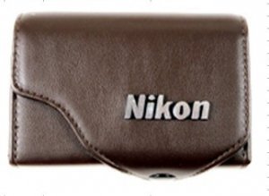 leather case bag- NIKON S4100 S3100 S2500 S4000 camera