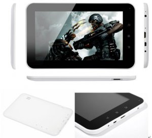 7" inch Android 4.0 Ultrathin Capacitive Tablet PC ALLWINNER A10 Cortex A8 MID eReader