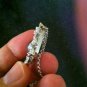 18k white gold diamond necklace w/ large Tahitian pearl