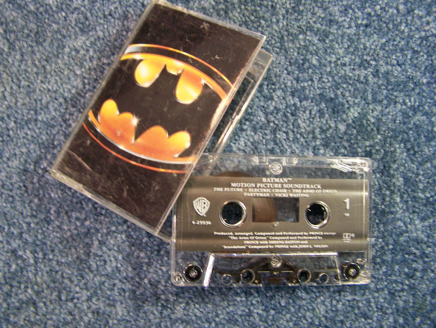 BATMAN Motion Picture Soundtrack cassette tape