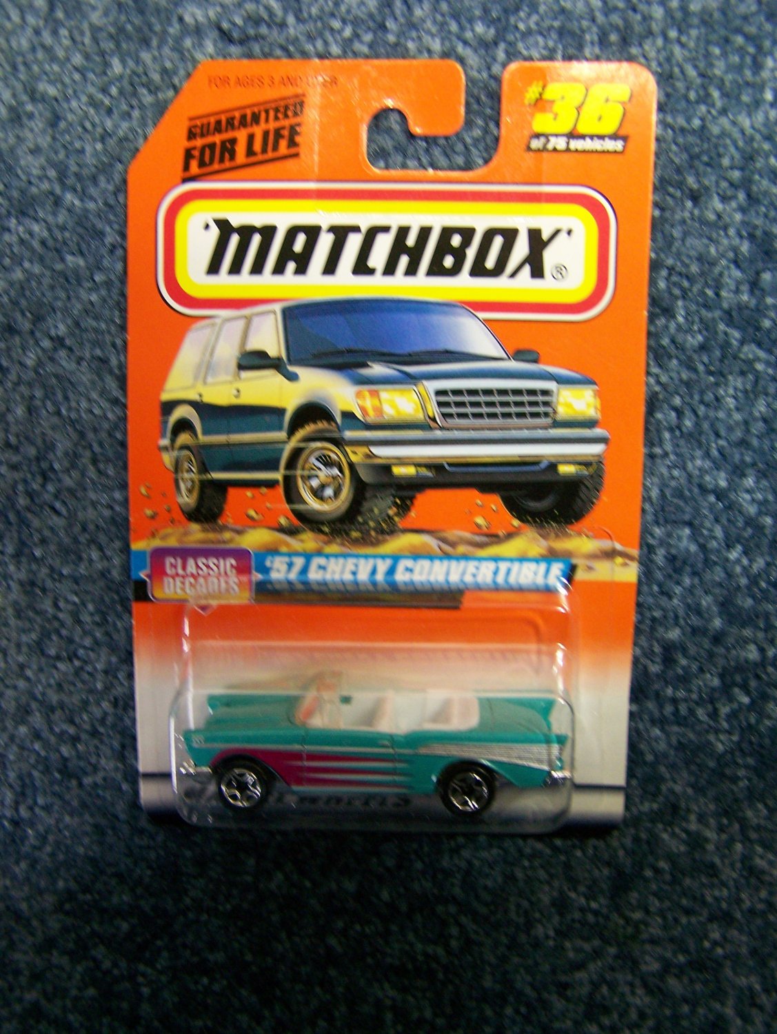 Matchbox #36 - 57 Chevy Convertible