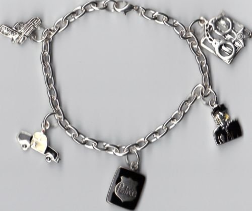 Police Charm Bracelet