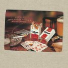 KLUBOWE CIGARETTE POLISH ADVERTISING CALENDAR CARD 2001