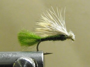 X-Caddis, Elk Hair - Olive