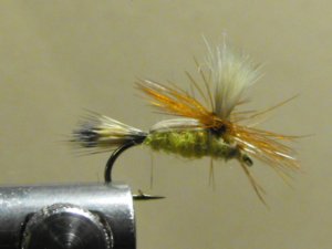 Humpy, Parachute - Yellow