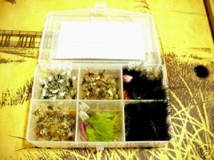 120  Flies - Trout Fly assortment Box