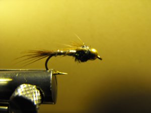 Lightning Bug - Brass Bead Head