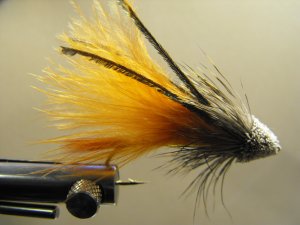 Marabou Muddler Minnow, Orange