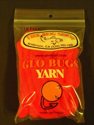 Glo Bugs Yarn, Cerise