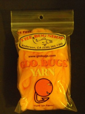 Glo Bugs Yarn, Peachy King