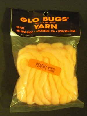 Glo Bugs Yarn, Peachy King