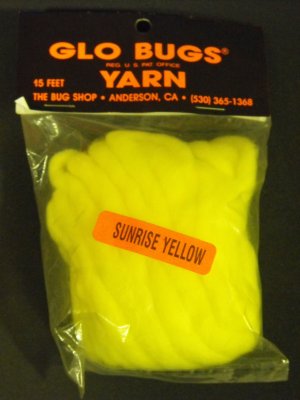 Glo Bugs Yarn, Sunrise Yellow