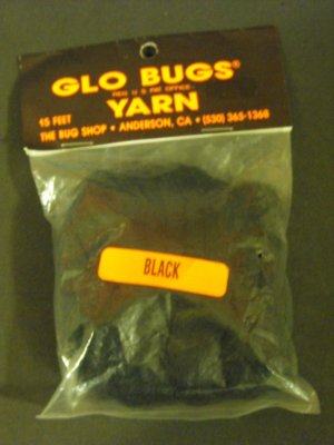Glo Bugs Yarn, Black