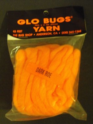 Glo Bugs Yarn, Dark Roe