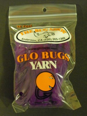 Glo Bugs Yarn, Purple