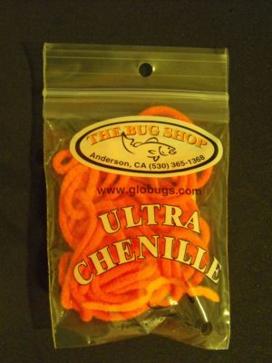 Glo Bugs Ultra Chenille - Alaskan Roe