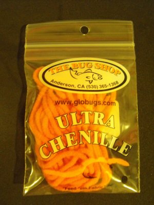 Glo Bugs Ultra Chenille - Burnt Orange