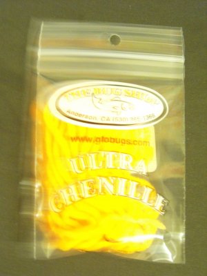 Glo Bugs Ultra Chenille - Steelhead Orange