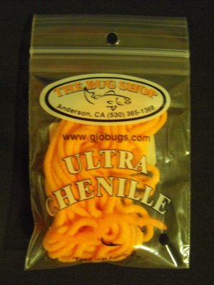 Glo Bugs Ultra Chenille - Light Roe