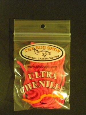 Glo Bugs Ultra Chenille - Alaskan Roe
