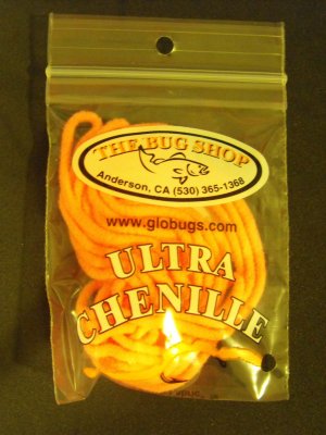 Glo Bugs Ultra Chenille - Shrimp Pink
