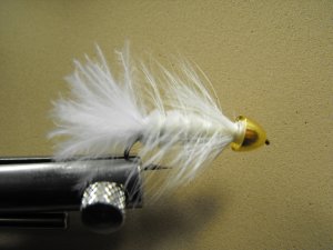 Bullet Streamer  -  "Weighted" - White