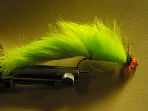 MOG Egg Sucking Leech - Chartreuse