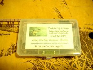 80 New Trout Flies Assortment & Fly Box U Pick