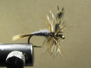 1 Dozen Winged Gray Adams - Dry Fly Trout