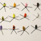 1 Dozen - Spider  - Dry Fly -  Bream, Perch, Bluegill