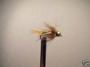 12 Brass Bead Rainbow Prince Nymph Wet Fly Trout