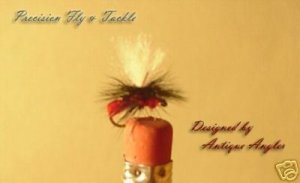 12  Parachute Red Ant Dry Fly Midge  - 18 & 20
