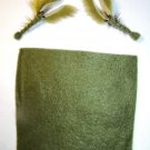 1 sheet - Olive Furry Foam Fly Tying Material - 5"x6"