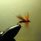 1 Dzn - Brown Fluttering Caddis  - Dry Fly -  Trout