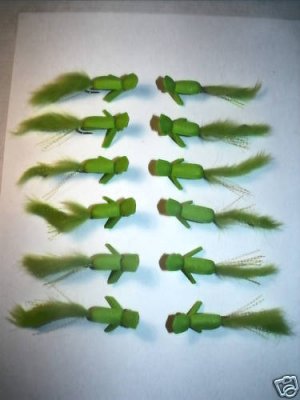 6 - Foam Techno Wog - Dry Fly - Salmon Steelhead Bass