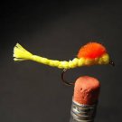 12 Olive Dave's Indicator Parachute Inchworm - Dry Fly