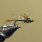 12 Brass Bead Lightning Bug Nymph Wet Fly Trout