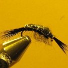 1 Dzn Black Scud Nymph Wet Fly Trout