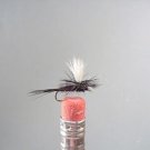 1 Dzn - Parachute Black Gnat Dry Fly Trout
