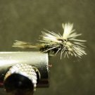 1 Dozen - Parachute Peacock - Midge Dry Fly - Trout