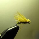 1 Dozen - Olive Caddis - Midge Dry Fly - Trout