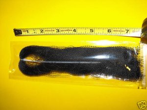1 Hank (3 Gram)  Krystal Flash Fly Tying Material Black