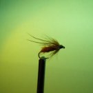 1 Dzn - Soft Hackle Brown Caddis Nymph Wet Fly Trout