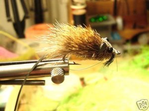4 each - Fly Fishing DEER HAIR MOUSE RAT BASS Fly  Sz 1