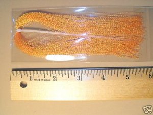 1 Hank - Krystal Flash, Fly Tying Material, Org/Per