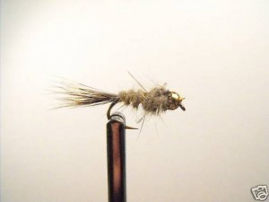 1 Dzn -  BH Natural Hare's Ear -  Assortment  Trout