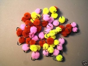 12 - Quality Glo Bug Egg - Salmon Trout Steelhead Dolly