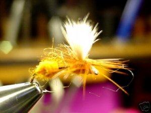 12  Orange Parachute Ant  -  Dry Fly  Assortment