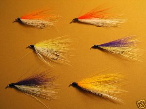 6  - Buck Tail Wet Fly Streamer - Salmon & Steelhead
