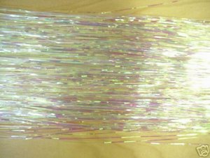 Pearl Holographic Fly Flash for Fly Tying, 1/16" Wide